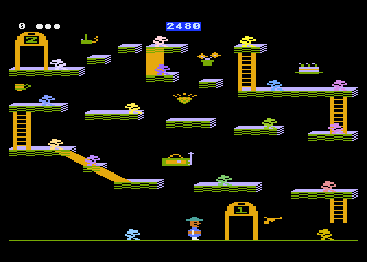 Bounty Bob Strikes Back back cover for Atari 5200